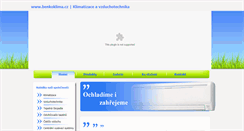 Desktop Screenshot of benkoklima.cz